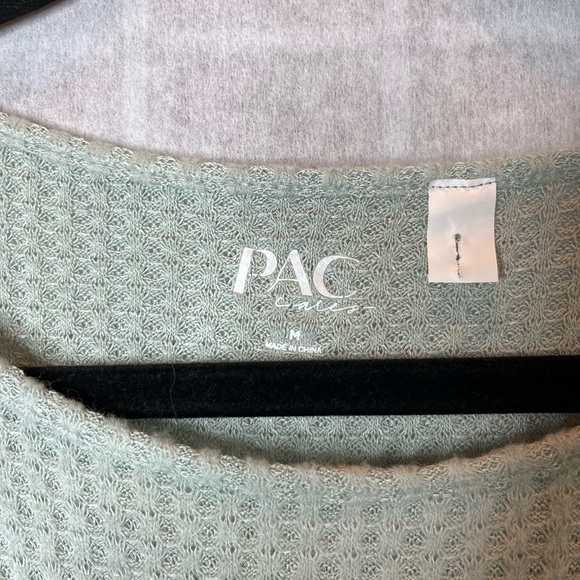 PAC Cares by PacSun Soft long sleeved top in sea foam green - Picture 2 of 4